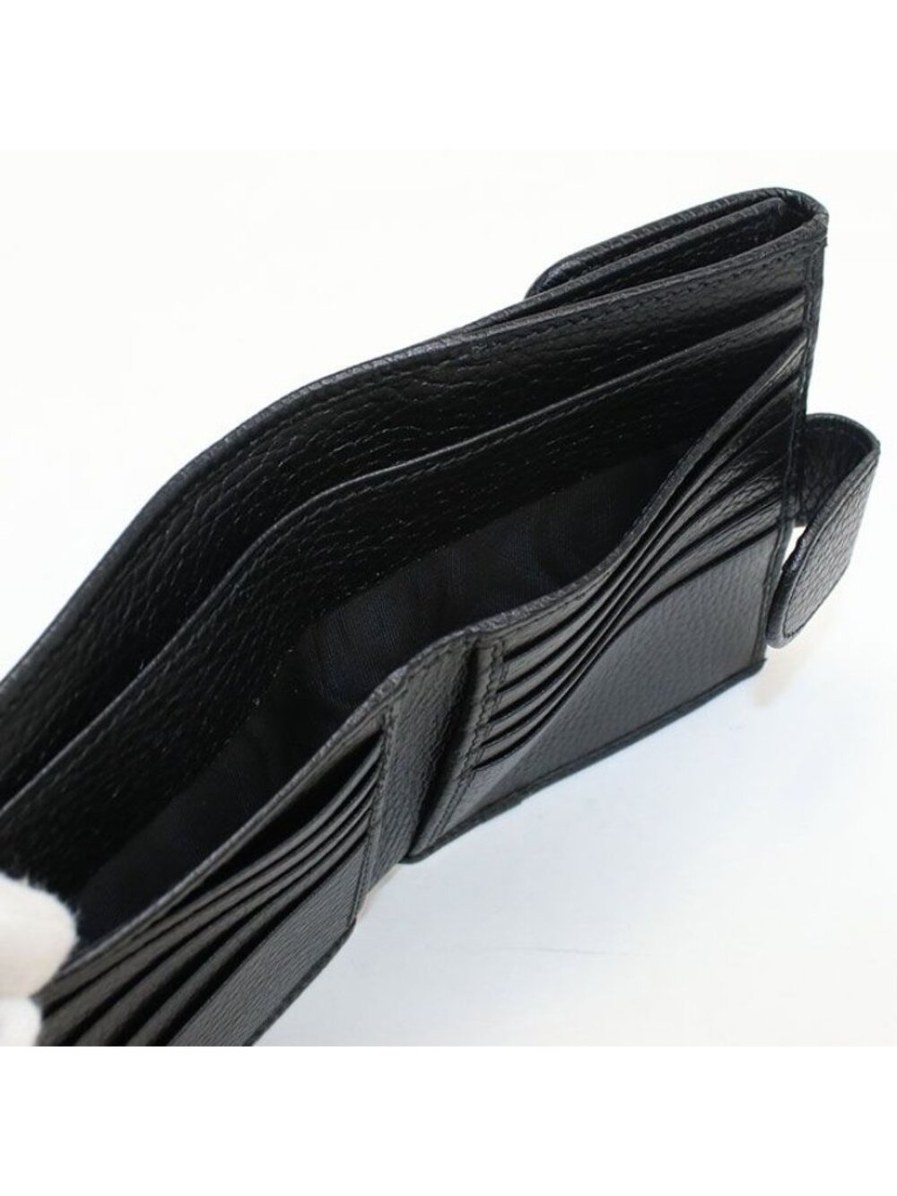 Gucci Hook Interlocking G Bifold Wallet Leather - Picture 4 of 7